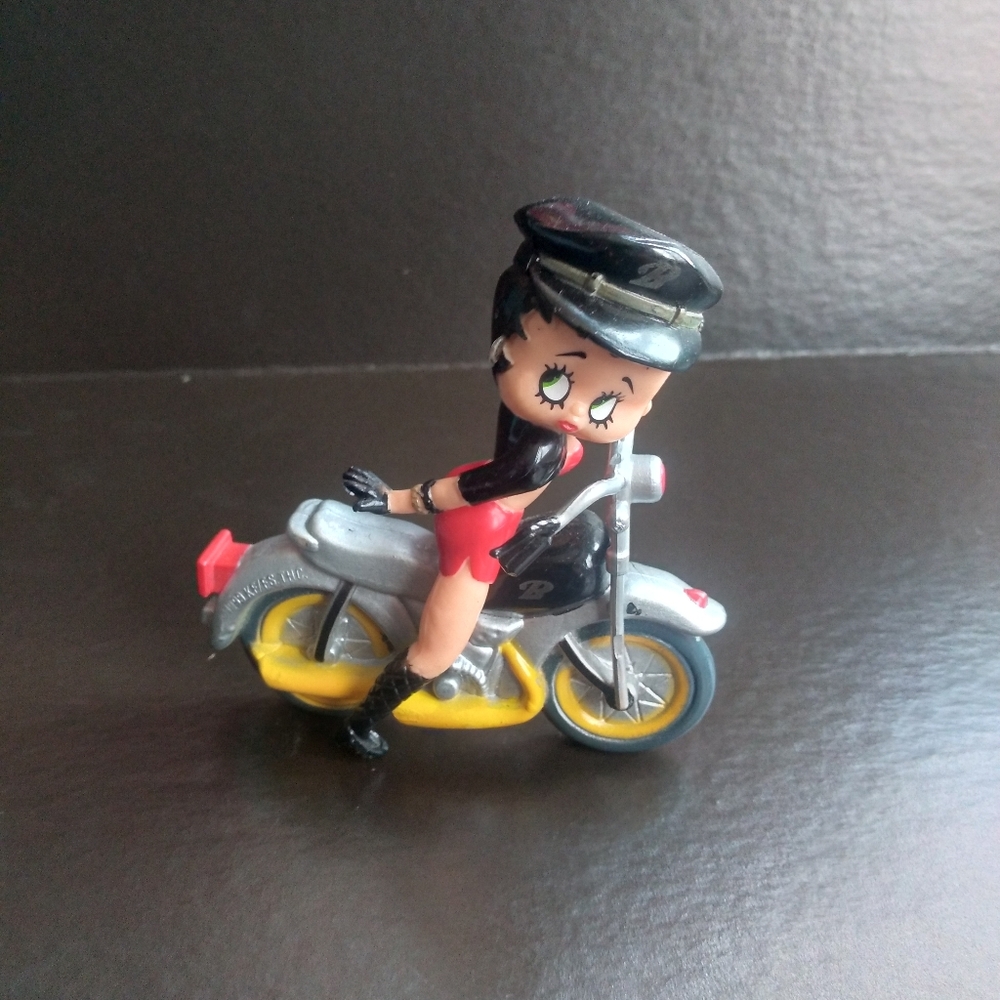 Betty Boop On A Motorcycle